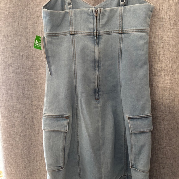 Tinseltown Denim Dress - Picture 2 of 3